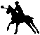 Horse Motif No 12 - Polocrosse