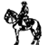 Horse Motif No 49 - Rider