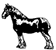 Horse Motif No 56 - Heavy Horse